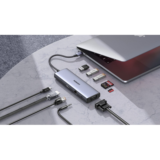 UGREEN Station d'accueil USB-C 10 en 1 (15601)
