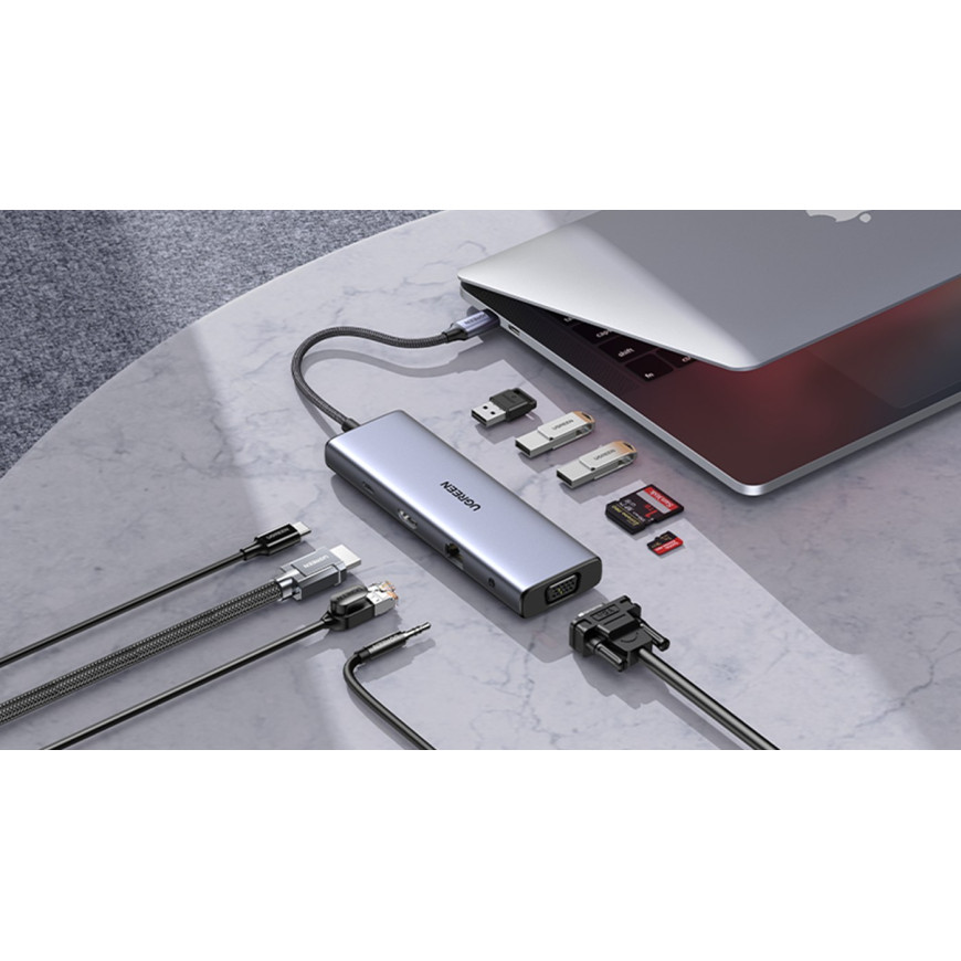 UGREEN Station d'accueil USB-C 10 en 1 (15601)