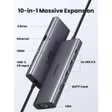 UGREEN Station d'accueil USB-C 10 en 1 (15601)
