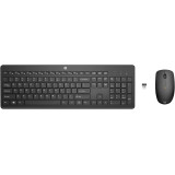Ensemble clavier et souris sans fil HP 235 - AZERTY (1Y4D0UT)