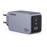 Chargeur Rapide Ugreen 100W GaN 2C1A avec Câble 1.5m USB-C (25874)