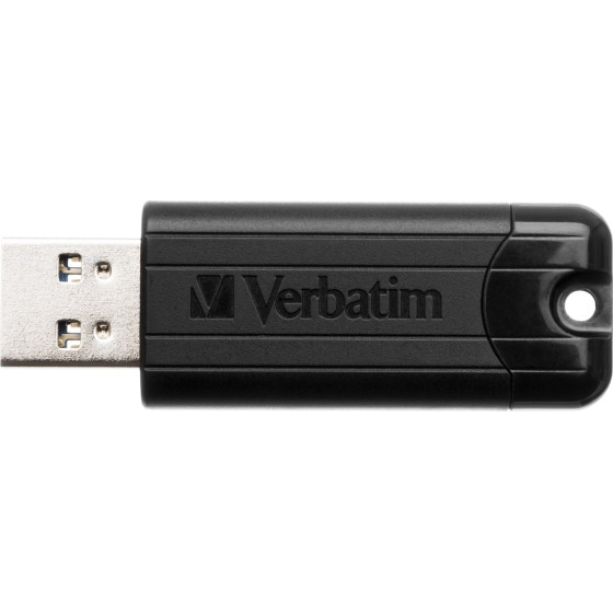 CLE USB Verbatim Pinstripe USB 3.2 128 GB Black (49319)