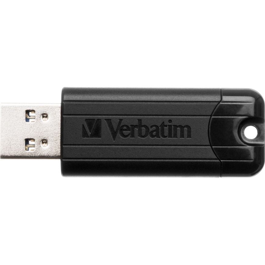 CLE USB Verbatim Pinstripe USB 3.2 128 GB Black (49319)