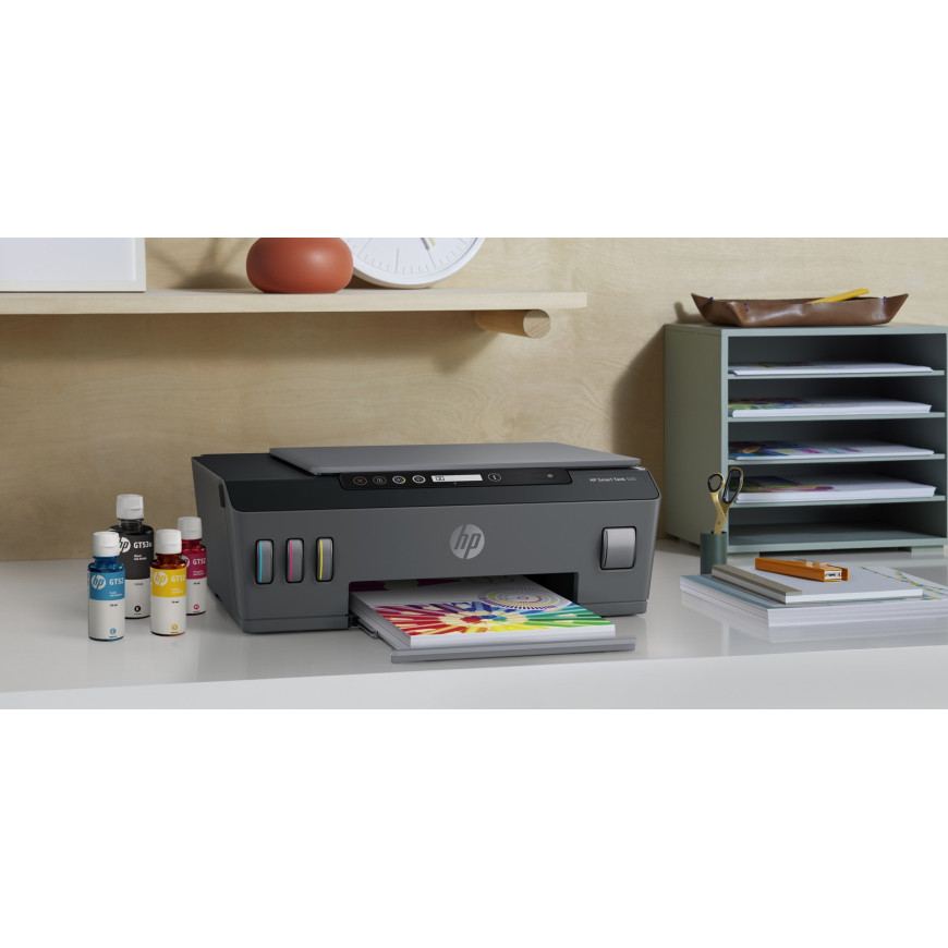Imprimante multifonction à réservoirs rechargeables HP Smart Tank 500 (4SR29A)