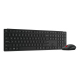 Pack clavier et souris Lenovo 6000 sans Fil Multi-Mode Pro Wireless Combo (4X31S04821)