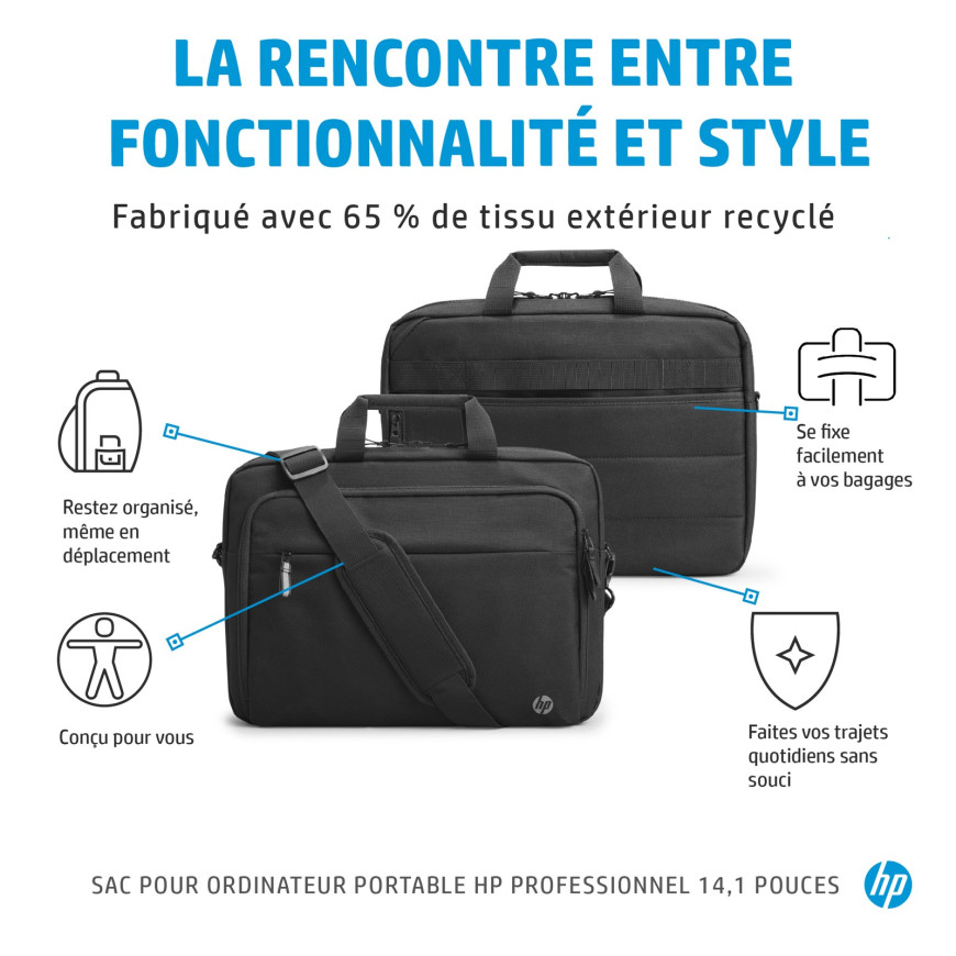 Sacoche HP professional pour ordinateur portable 14,1" (500S8AA)