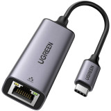 UGREEN Adap Aluminium USB-C to RJ45 GRIS (50737)