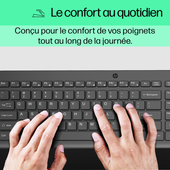 Clavier filaire HP 150 Français (AZERTY) (664R5AA)