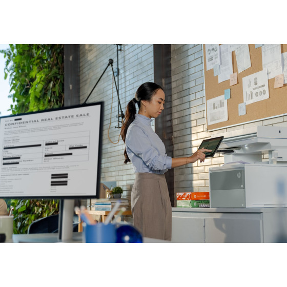 HP LaserJet Enterprise Flow MFP 5602zfw Printer (675S5A)