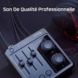 Mélangeur Audio HyperX Audio Mixer pour Streaming et Création (73C12AA)