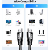 Câble Ugreen HDMI 2.1 Mâle vers Mâle - 5 mètres (80405)