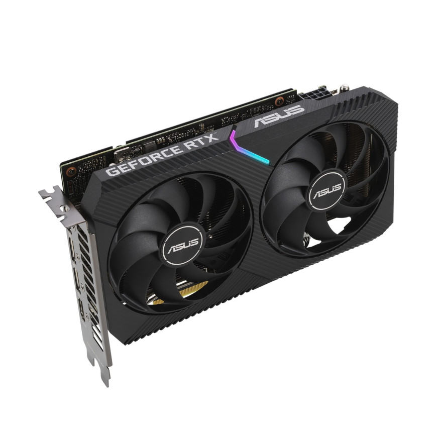 Carte graphique Asus dual GeForce rtx™ 3060 V2 OC edition (90YV0GB2-M0NA10)