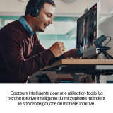 Poly Voyager Focus 2 MSTeams Certified USB-C-C Headset +USB-C/A Adapter +Charging Stand (9T9J6AA-AC3)