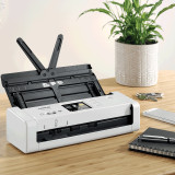 Scanner de documents compact, recto-verso, 25 pm/50 ipm, chargeur ADF 20 f., réseau, Wi-Fi, Wi-Fi Direct (ADS-1700W)