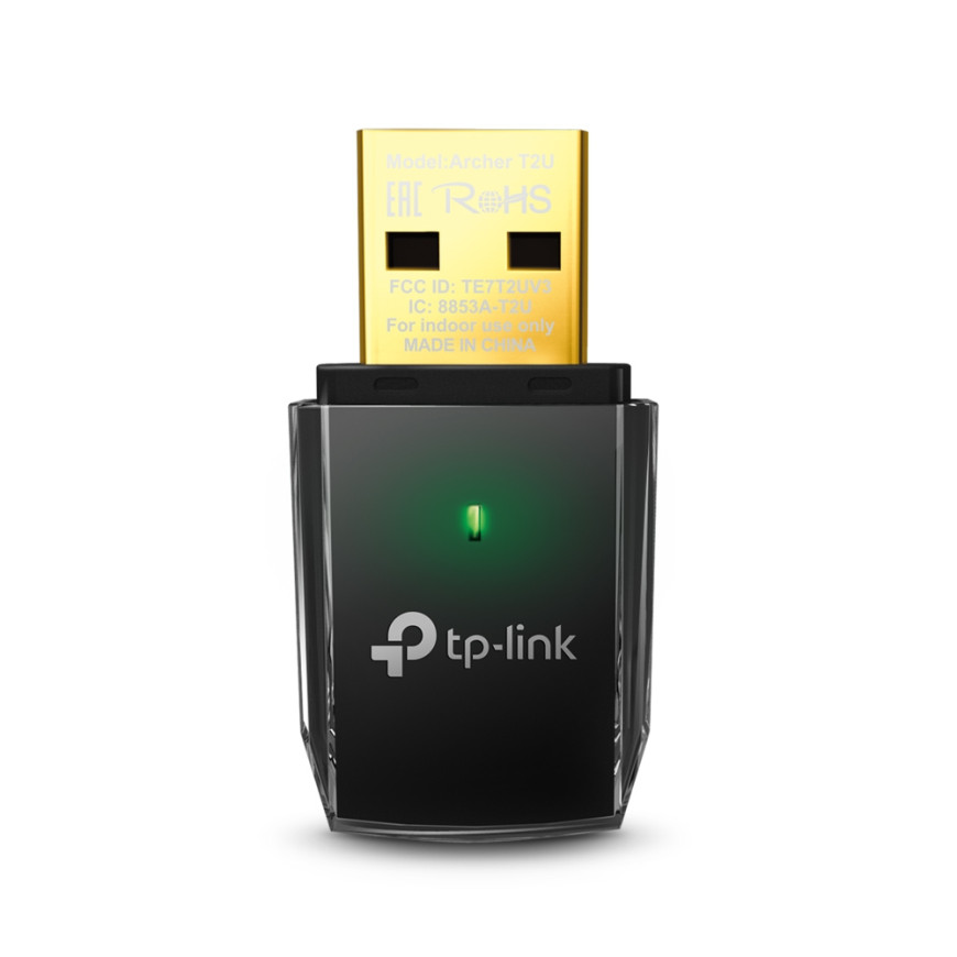Routeur Tp-link ARCHERT2U Archer T2U Adaptateur USB WiFi Bi-bande AC600 (ARCHERT2U)