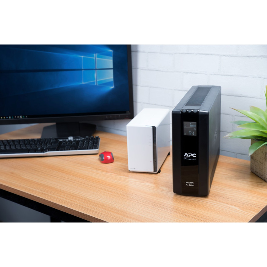 Onduleur line-interactive APC Back-UPS Pro BR1600MI - 960 W / 1600VA - 8 sorties C13