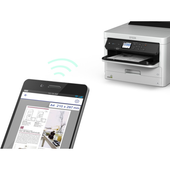 Imprimante Jet d’encre monochrome Epson WorkForce Pro WF-M5299DW (C11CG07402)