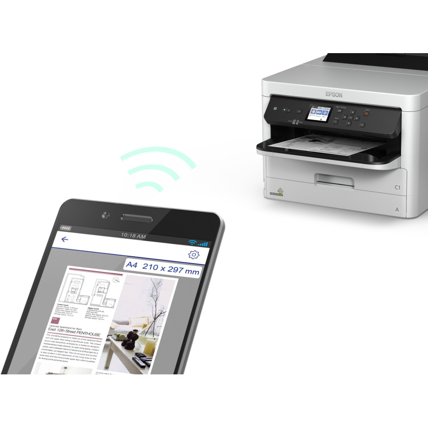 Imprimante Jet d’encre monochrome Epson WorkForce Pro WF-M5299DW (C11CG07402)