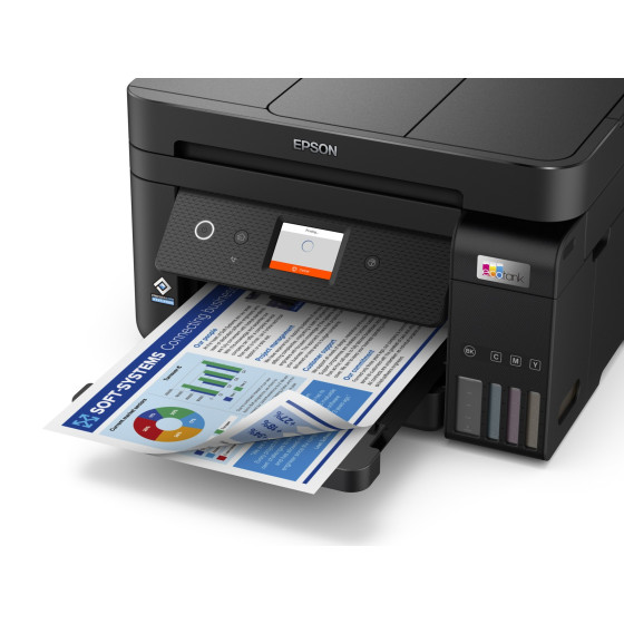 Imprimante Epson EcoTank L6290 Pro multifonction à réservoirs rechargeables (C11CJ60405)
