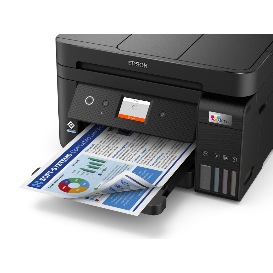 Imprimante Epson EcoTank L6290 Pro multifonction à réservoirs rechargeables (C11CJ60405)