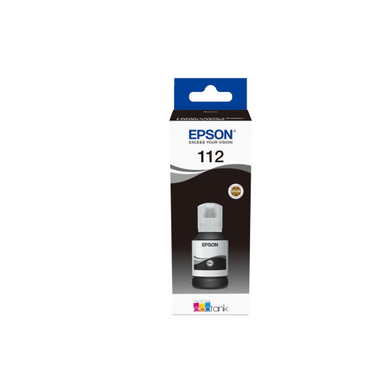 EPSON 112 EcoTank Pigment Black ink bottle (C13T06C14A)