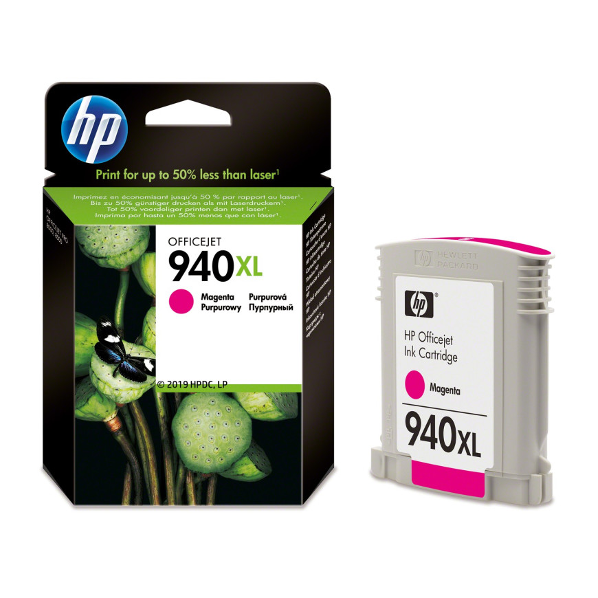Cartouche d'encre HP 940XL magenta - grande capacité HP d'origine (C4908AE)