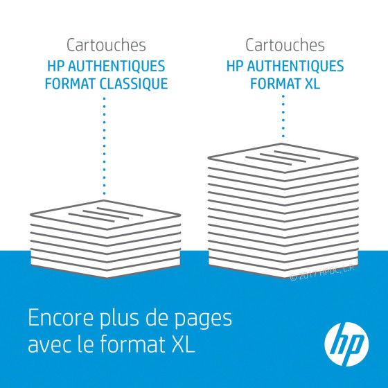 Cartouche d'encre HP 940XL jaune - grande capacité HP d'origine (C4909AE)