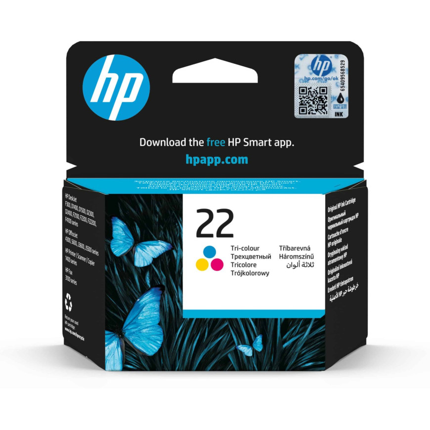 Cartouche HP 22 Couleur (C9352AE)