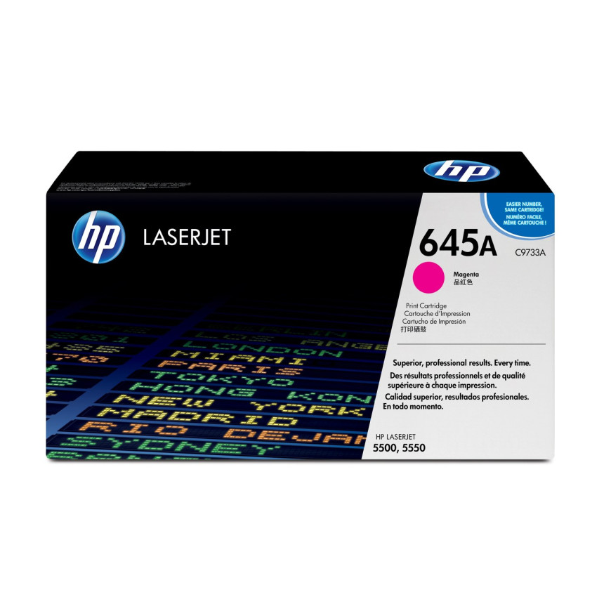 Toner HP 645A magenta (C9733A) - HP LaserJet d'origine