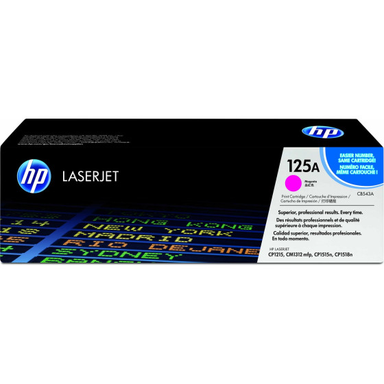 Toner HP 125A magenta (CB543A) - HP LaserJet d'origine