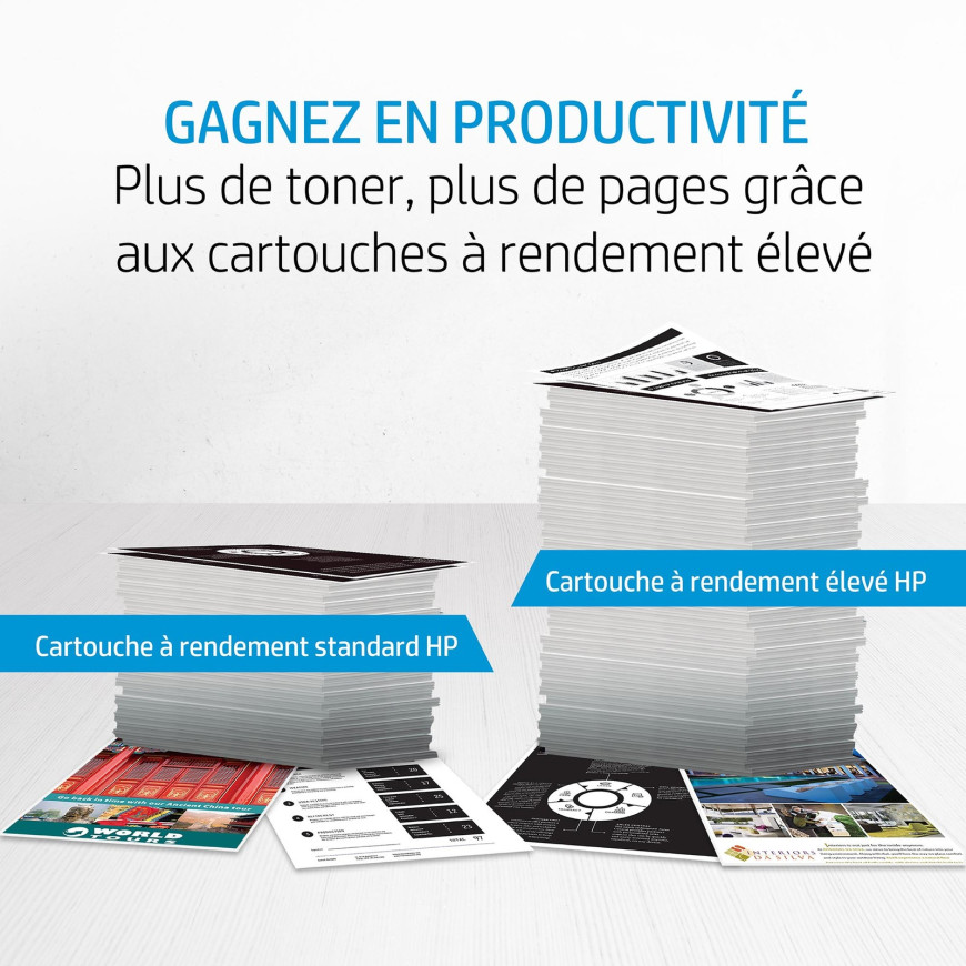 HP 504X noir (CE250XD) - pack de 2 toners grande capacité HP LaserJet d'origine