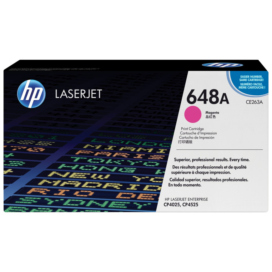 Toner HP 648A magenta (CE263A) - HP LaserJet d'origine