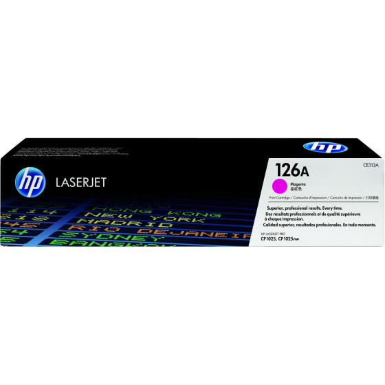 Toner HP 126A magenta (CE313A) - HP LaserJet d'origine