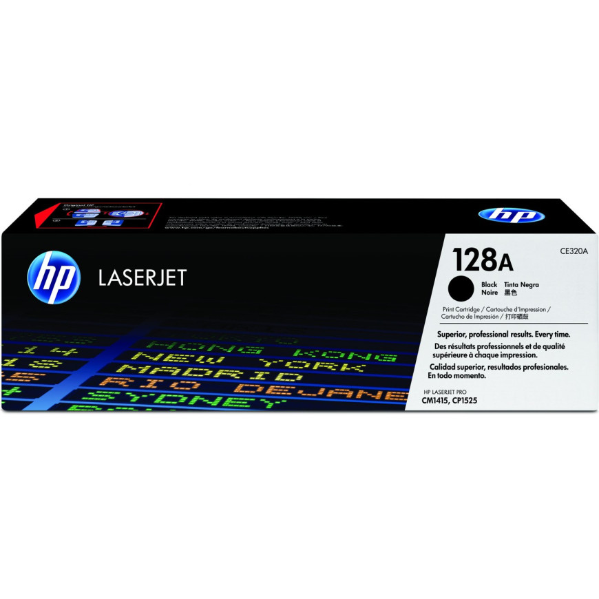 Toner HP 128A noir (CE320A) - HP LaserJet d'origine