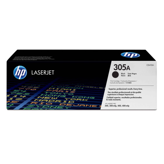 Toner HP 305A noir (CE410A) - HP LaserJet d'origine