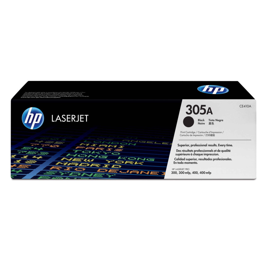 Toner HP 305A noir (CE410A) - HP LaserJet d'origine