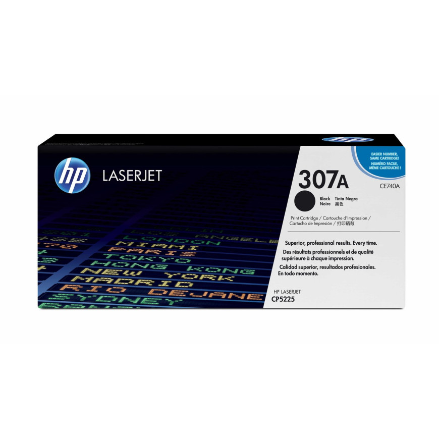 Toner HP 307A noir (CE740A) - HP LaserJet d'origine
