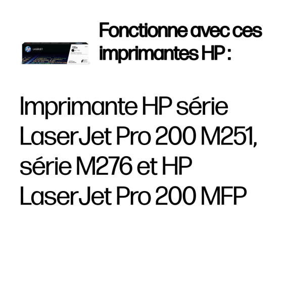 Toner HP 131A noir (CF210A) - HP LaserJet d'origine