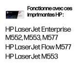 Toner HP 508X magenta (CF363X) - grande capacité HP LaserJet d'origine