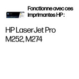 Toner HP 201A jaune (CF402A) - HP LaserJet d'origine