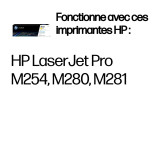 Toner HP 203A jaune (CF542A) - HP LaserJet d'origine