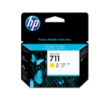 Cartouche d'encre HP 711 jaune - HP d'origine (CZ132A)