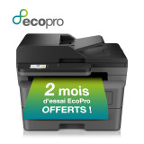 Multifonction 3-en-1 laser monochrome DCP-L2660DW avec impression recto-verso, Réseau Ethernet et WiFi
