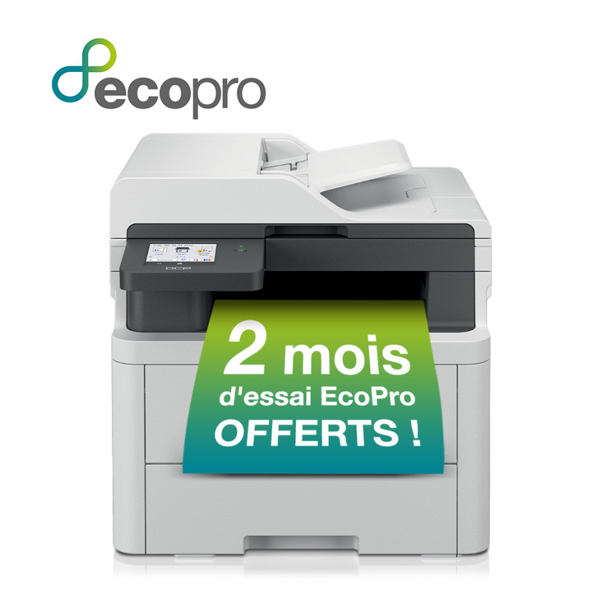 Multifonction 3 en 1 LED couleur DCP-L3560CDW avec Recto-Verso, Réseau Ethernet et Wi-Fi, Chargeur 50 f