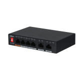 Switch Dahua DH-PFS3006-4ET-60 04 ports PoE