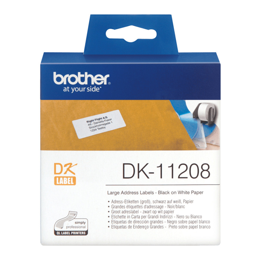 Brother DK11208 - Rouleau d'etiquettes Brother d'origine (DK11208)