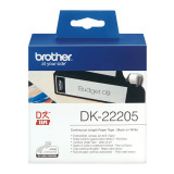 Ruban Brother DK22205 Noir - Cassette a Brother d'origine (DK22205)