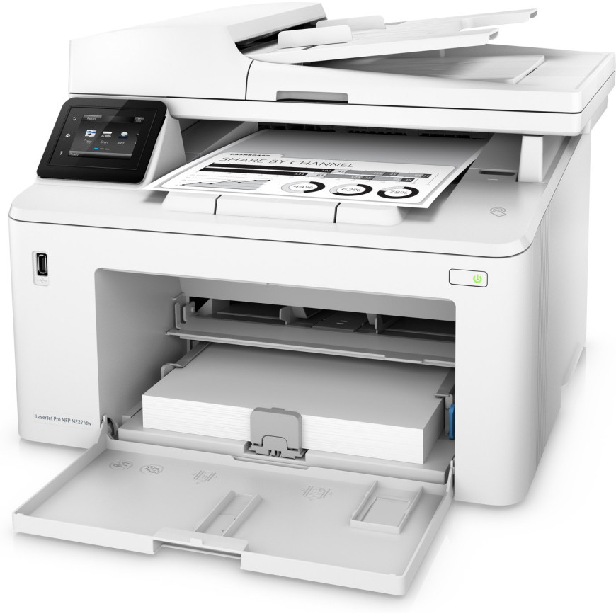 Imprimante multifonction Laser monochrome HP LaserJet Pro M227FDW (G3Q75A)
