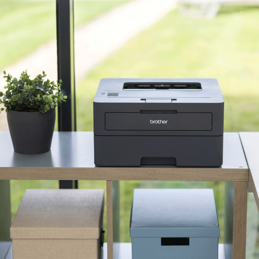 Imprimante laser monochrome HL-L2445DW avec impression recto-verso, Réseau Ethernet et WiFi