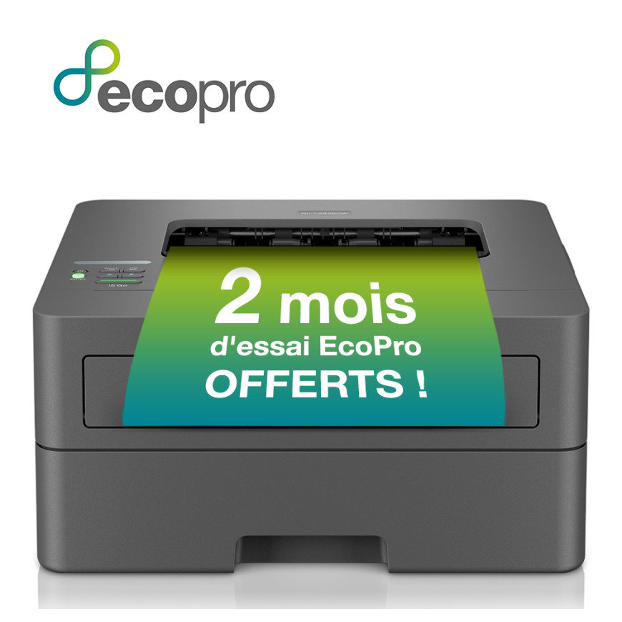 Imprimante laser monochrome HL-L2445DW avec impression recto-verso, Réseau Ethernet et WiFi